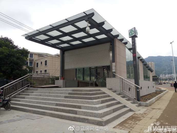 福州市轨道交通二号线沙堤站1，4号出入口